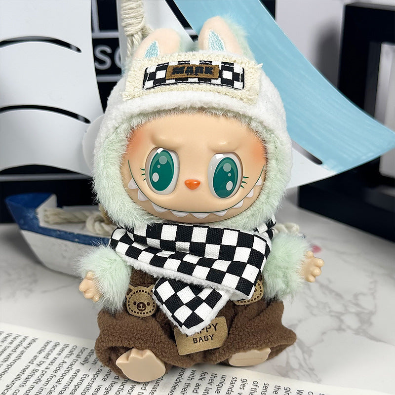 Labubu sitting party baby clothes one or two generations blind box, Labubu baby clothes