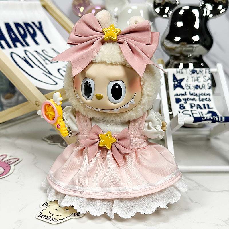 Labubu sitting party baby clothes one or two generations blind box, Labubu baby clothes