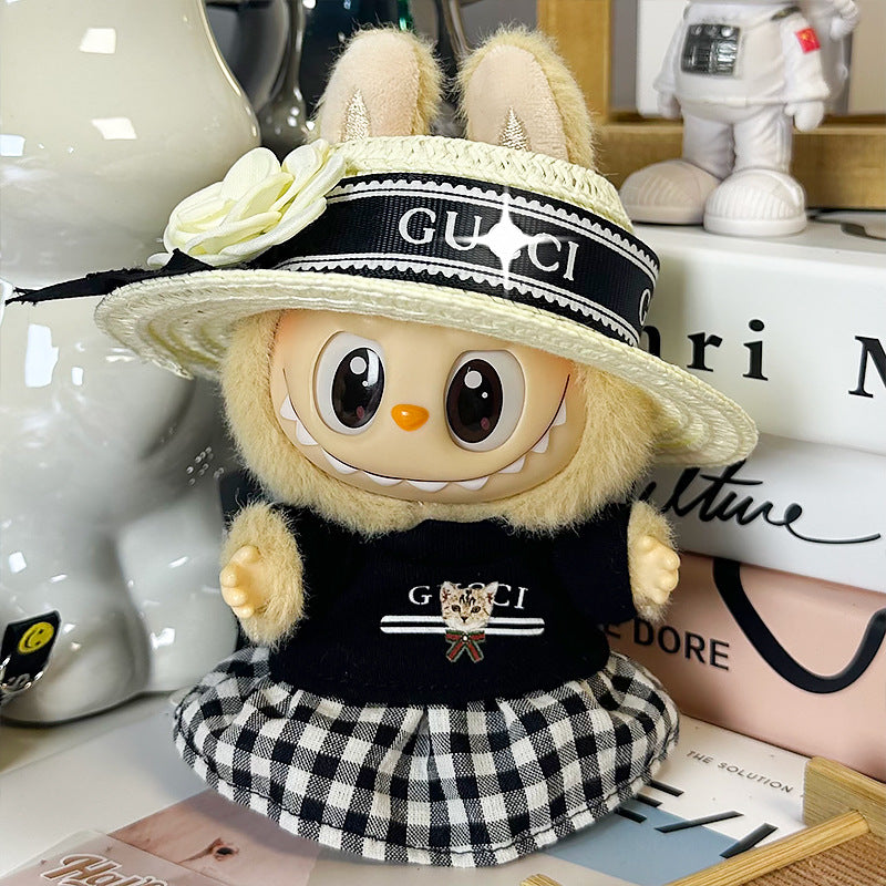 Labubu sitting party baby clothes one or two generations blind box, Labubu baby clothes