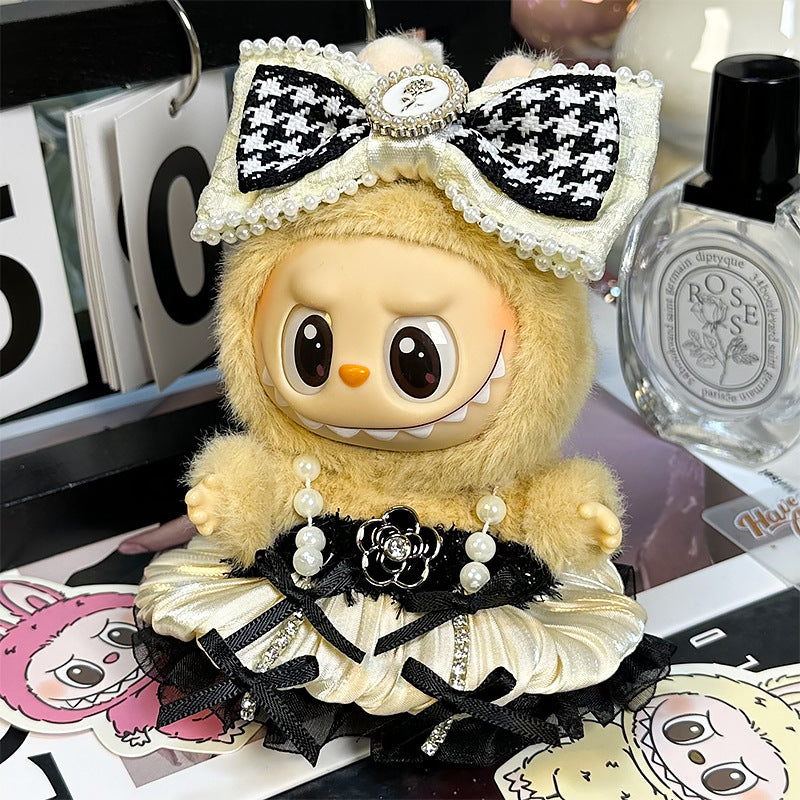 Labubu sitting party baby clothes one or two generations blind box, Labubu baby clothes