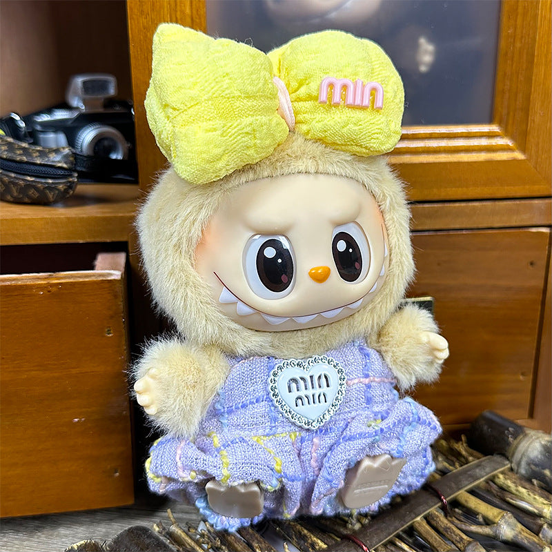 Labubu sitting party baby clothes one or two generations blind box, Labubu baby clothes