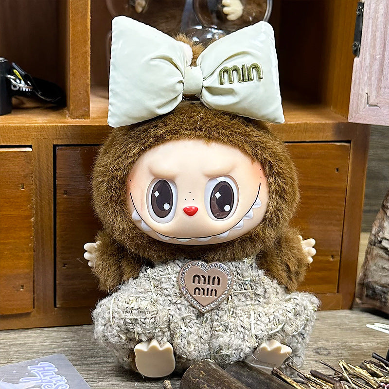 Labubu sitting party baby clothes one or two generations blind box, Labubu baby clothes