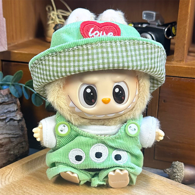 Labubu sitting party baby clothes one or two generations blind box, Labubu baby clothes