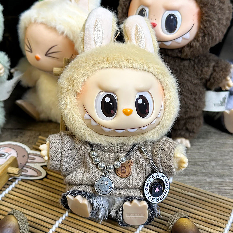 Labubu sitting party baby clothes one or two generations blind box, Labubu baby clothes