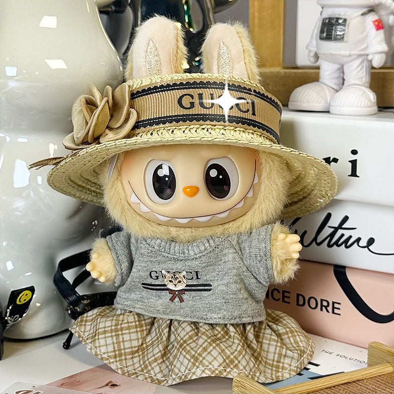 Labubu sitting party baby clothes one or two generations blind box, Labubu baby clothes