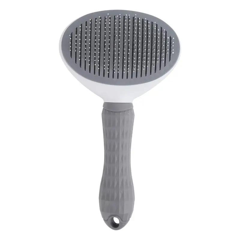 1pcs Pet Hair Removal Slicker Brush - Effortless Grooming Tool for Dogs & Cats | Durable & Gentle Design for Easy Hair Removal - Perfect Upgrade for Your Pet Grooming Routine!